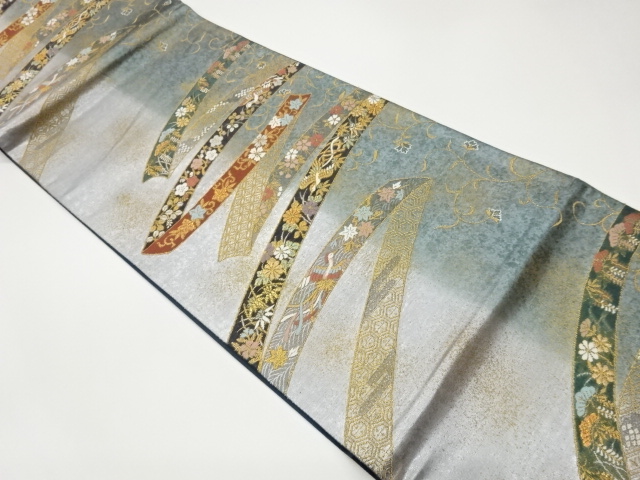 JAPANESE FUKURO OBI / WOVEN PHOENIX